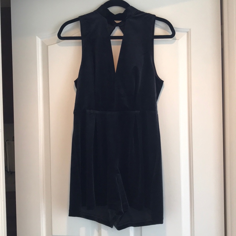 Velvet romper